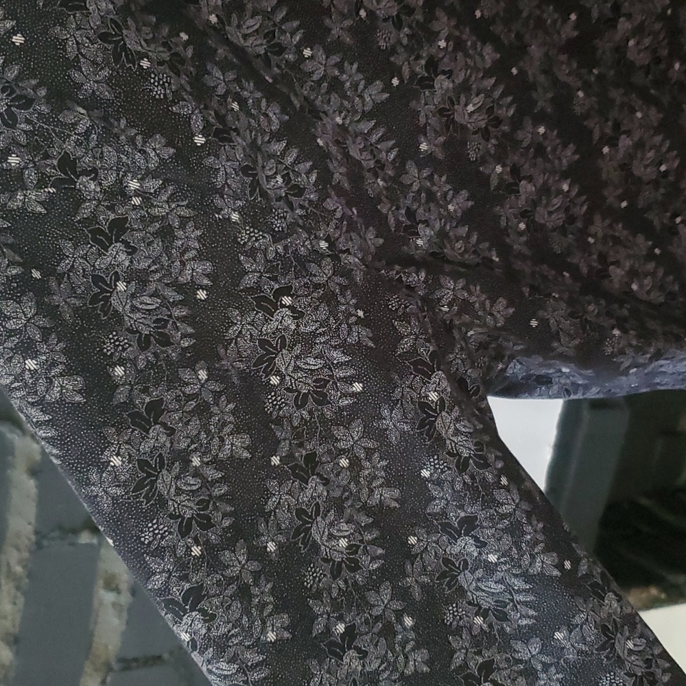 Denim & Flower floral design long sleeve shirt - Picture 2 of 8